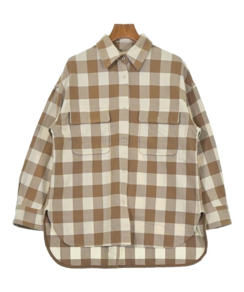 BEAUTY&YOUTH UNITED ARROWS(ビューティーアンドユースユナイテットアローズ)カジュアルシャツ 茶 サイズ:F/2200689908019