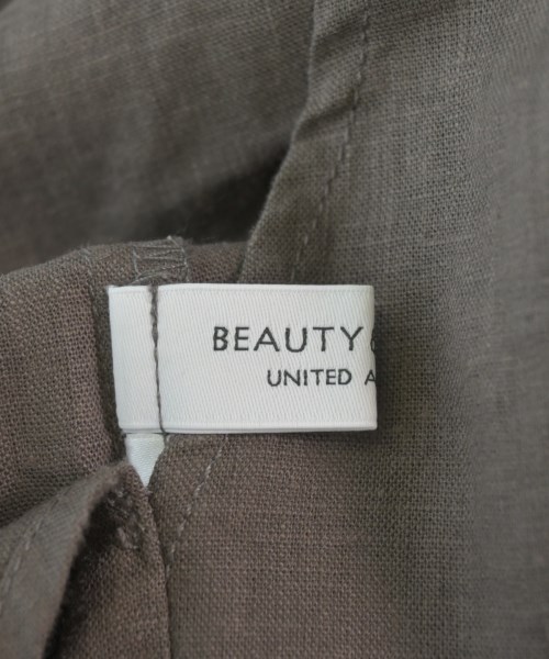 BEAUTY&YOUTH UNITED ARROWS（ビューティーアンドユースユナイテッドアローズ）シャツワンピース 茶 サイズ:-(M位) レディース/2200693334026