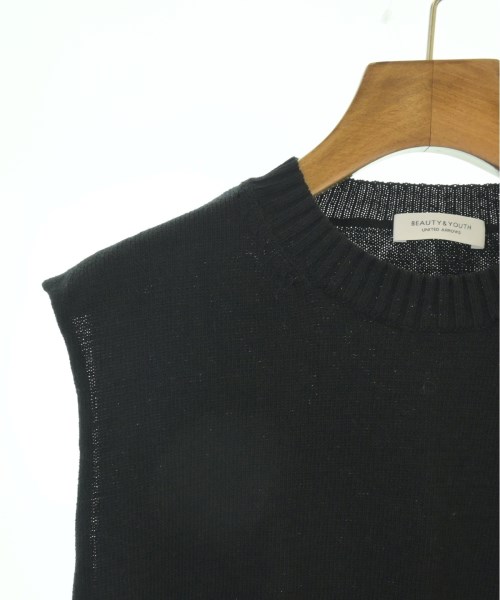 BEAUTY&YOUTH UNITED ARROWS（ビューティーアンドユースユナイテッドアローズ）ベスト 黒 サイズ:-(L位) レディース/2200691535111