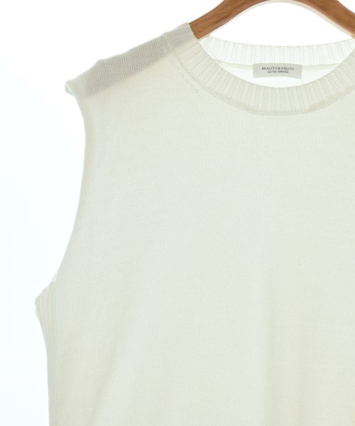 BEAUTY&YOUTH UNITED ARROWS（ビューティーアンドユースユナイテッドアローズ）ベスト 白 サイズ:-(M位) レディース/2200691535128