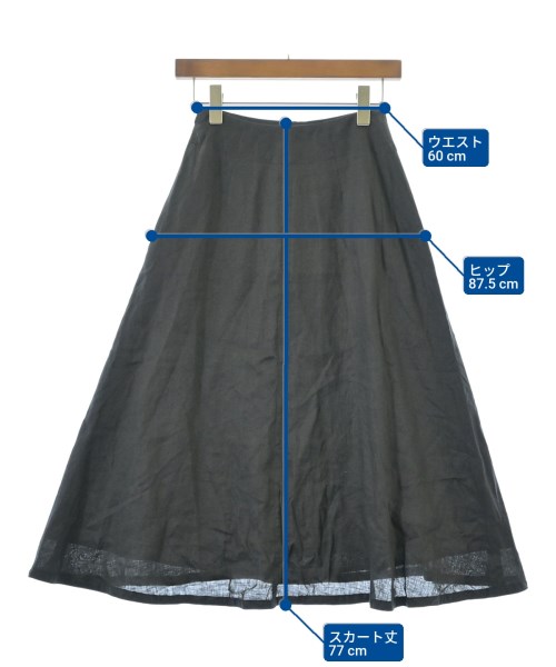 BEAUTY&YOUTH UNITED ARROWS（ビューティーアンドユースユナイテッドアローズ）ロング・マキシ丈スカート 黒 サイズ:S レディース/2200692070161