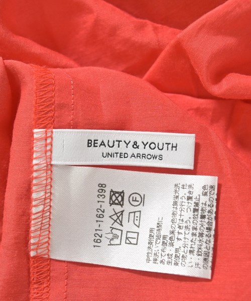BEAUTY&YOUTH UNITED ARROWS（ビューティーアンドユースユナイテッドアローズ）ブラウス 赤 サイズ:F レディース/2200696914096