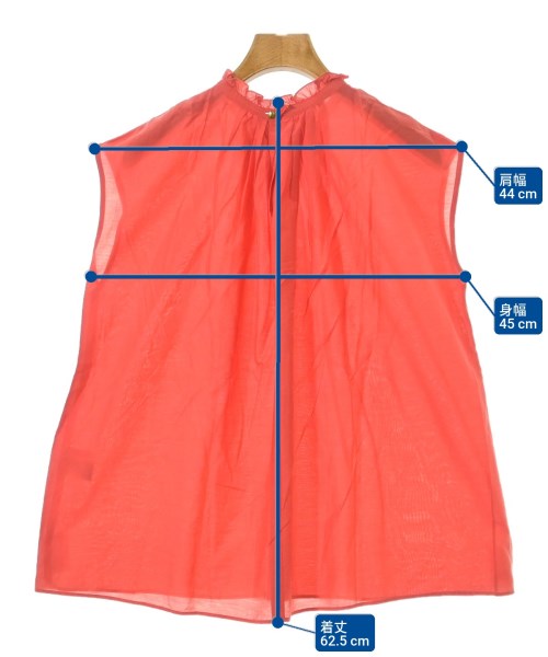 BEAUTY&YOUTH UNITED ARROWS（ビューティーアンドユースユナイテッドアローズ）ブラウス 赤 サイズ:F レディース/2200696914096