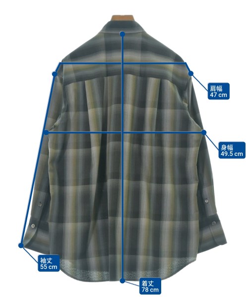 BEAUTY&YOUTH UNITED ARROWS（ビューティーアンドユースユナイテッドアローズ）カジュアルシャツ グレー サイズ:M レディース/2200697210012