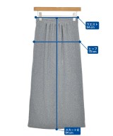BEAUTY&YOUTH UNITED ARROWS（ビューティーアンドユースユナイテッドアローズ）ロング・マキシ丈スカート グレー サイズ:S レディース/2200675964050