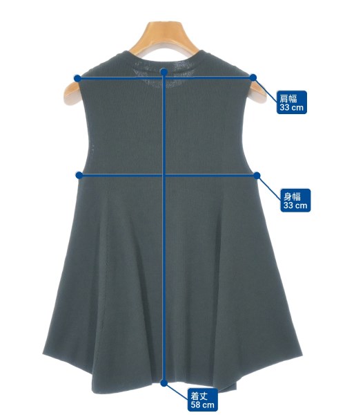 BEAUTY&YOUTH UNITED ARROWS（ビューティーアンドユースユナイテッドアローズ）ベスト 黒 サイズ:-(XS位) レディース/2200691657271
