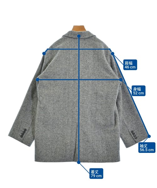 BEAUTY&YOUTH UNITED ARROWS（ビューティーアンドユースユナイテッドアローズ）テーラードジャケット グレー サイズ:M レディース/2200691773025