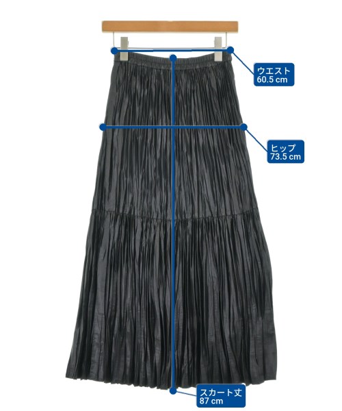 BEAUTY&YOUTH UNITED ARROWS（ビューティーアンドユースユナイテッドアローズ）ロング・マキシ丈スカート 黒 サイズ:S レディース/2200693030027