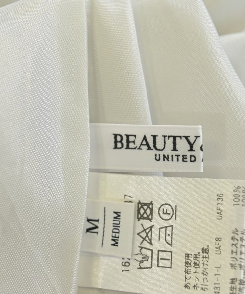 BEAUTY&YOUTH UNITED ARROWS（ビューティーアンドユースユナイテッドアローズ）ロング・マキシ丈スカート 白 サイズ:M レディース/2200697555045