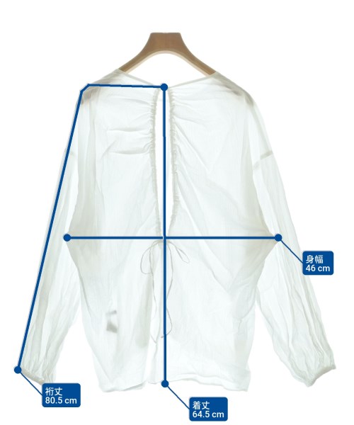 BEAUTY&YOUTH UNITED ARROWS（ビューティーアンドユースユナイテッドアローズ）ブラウス 白 サイズ:F レディース/2200694116058