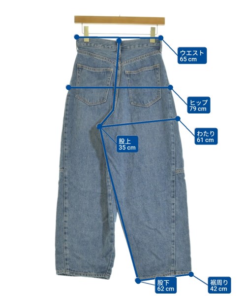 BEAUTY&YOUTH UNITED ARROWS（ビューティーアンドユースユナイテッドアローズ）デニムパンツ 青 サイズ:XS レディース/2200698192027