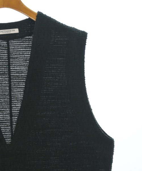 BEAUTY&YOUTH UNITED ARROWS（ビューティーアンドユースユナイテッドアローズ）ベスト 黒 サイズ:-(M位) レディース/2200698336049