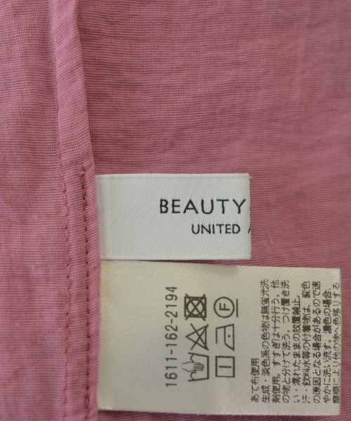 BEAUTY&YOUTH UNITED ARROWS（ビューティーアンドユースユナイテッドアローズ）ブラウス ピンク サイズ:F レディース/2200683810035