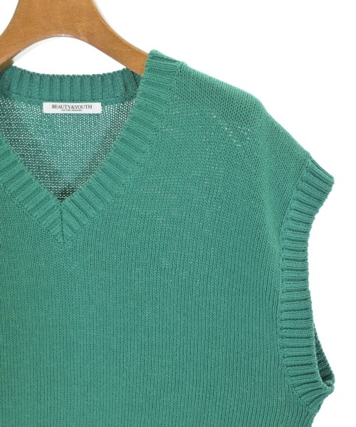BEAUTY&YOUTH UNITED ARROWS（ビューティーアンドユースユナイテッドアローズ）ベスト 緑 サイズ:-(XL位) レディース/2200697205018