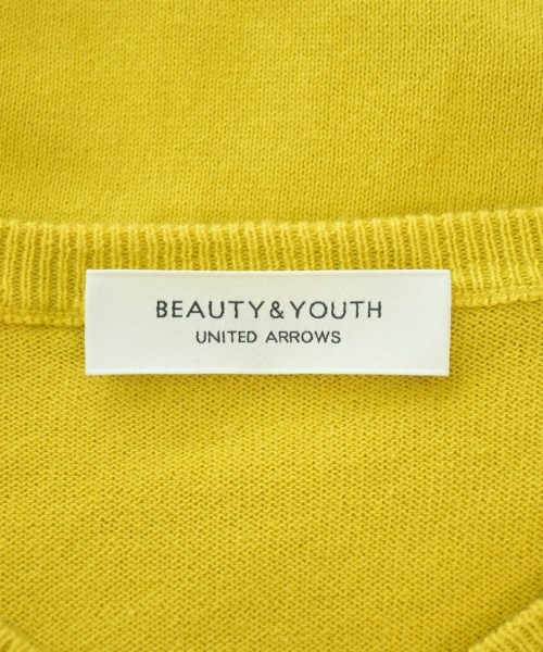 BEAUTY&YOUTH UNITED ARROWS（ビューティーアンドユースユナイテッドアローズ）カーディガン 黄 サイズ:-(M位) レディース/2200693906032