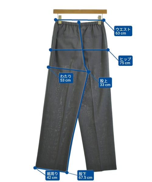 BEAUTY&YOUTH UNITED ARROWS（ビューティーアンドユースユナイテッドアローズ）スラックス グレー サイズ:M レディース/2200698981034