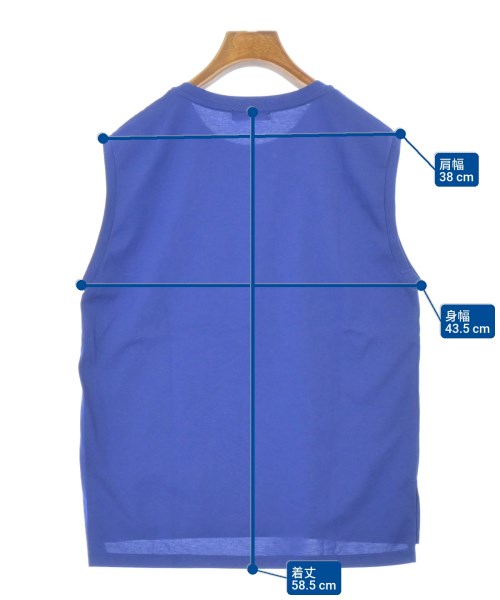 BEAUTY&YOUTH UNITED ARROWS（ビューティーアンドユースユナイテッドアローズ）ノースリーブ 青 サイズ:-(XL位) レディース/2200693651253