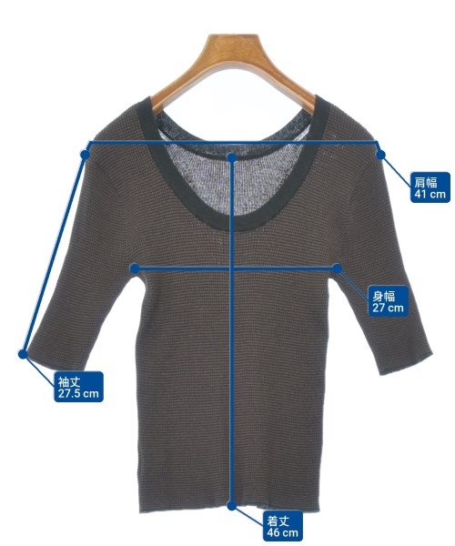 BEAUTY&YOUTH UNITED ARROWS（ビューティーアンドユースユナイテッドアローズ）ニット・セーター 茶 サイズ:-(XXS位) レディース/2200693651260