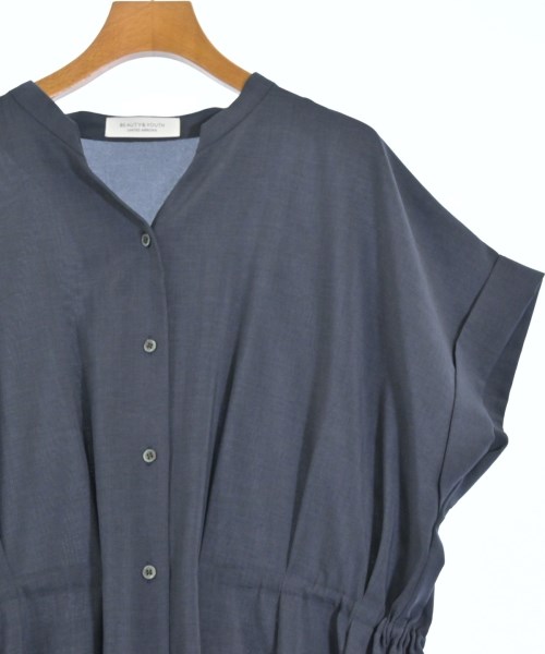 BEAUTY&YOUTH UNITED ARROWS（ビューティーアンドユースユナイテッドアローズ）シャツワンピース 紺 サイズ:-(XL位) レディース/2200696246142