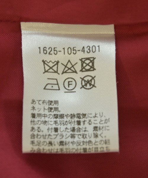 BEAUTY&YOUTH UNITED ARROWS（ビューティーアンドユースユナイテッドアローズ）その他 赤 サイズ:M レディース/2200699439039