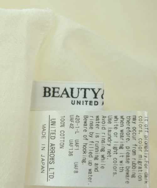 BEAUTY&YOUTH UNITED ARROWS（ビューティーアンドユースユナイテッドアローズ）ブラウス 白 サイズ:F レディース/2200699695039