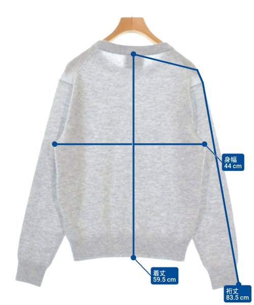 BEAUTY&YOUTH UNITED ARROWS（ビューティーアンドユースユナイテッドアローズ）ニット・セーター グレー サイズ:-(XL位) レディース/2200699808033