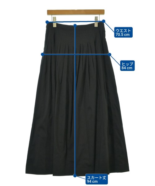 BEAUTY&YOUTH UNITED ARROWS（ビューティーアンドユースユナイテッドアローズ）ロング・マキシ丈スカート 黒 サイズ:M レディース/2200692905289