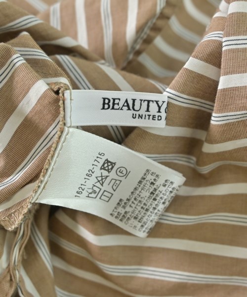 BEAUTY&YOUTH UNITED ARROWS（ビューティーアンドユースユナイテッドアローズ）ブラウス ベージュ サイズ:F レディース/2200697025074