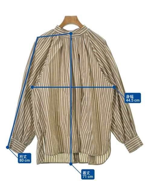 BEAUTY&YOUTH UNITED ARROWS（ビューティーアンドユースユナイテッドアローズ）ブラウス ベージュ サイズ:F レディース/2200697025074