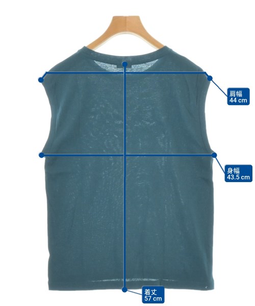 BEAUTY&YOUTH UNITED ARROWS（ビューティーアンドユースユナイテッドアローズ）ノースリーブ 青 サイズ:-(M位) レディース/2200690035094