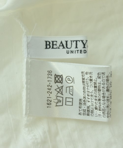 BEAUTY&YOUTH UNITED ARROWS（ビューティーアンドユースユナイテッドアローズ）ブラウス 白 サイズ:F レディース/2200700558087