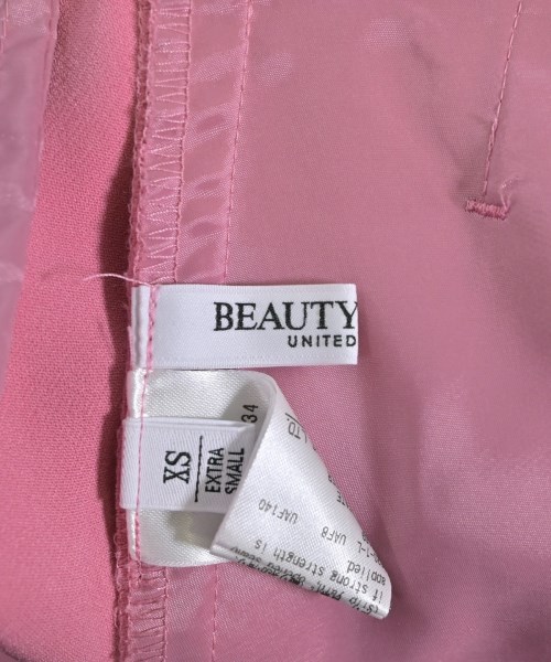 BEAUTY&YOUTH UNITED ARROWS（ビューティーアンドユースユナイテッドアローズ）スラックス ピンク サイズ:XS レディース/2200691371047