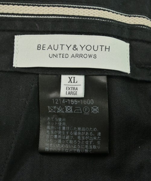 BEAUTY&YOUTH UNITED ARROWS（ビューティーアンドユースユナイテッドアローズ）スラックス 黒 サイズ:XL メンズ/2200696259173