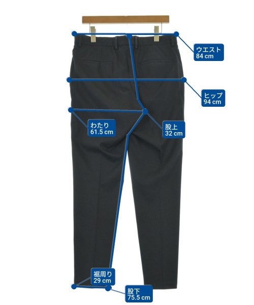 BEAUTY&YOUTH UNITED ARROWS（ビューティーアンドユースユナイテッドアローズ）スラックス 黒 サイズ:XL メンズ/2200696259173