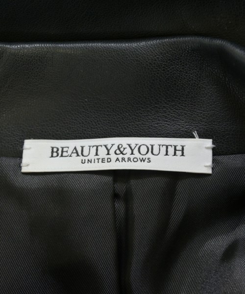 BEAUTY&YOUTH UNITED ARROWS（ビューティーアンドユースユナイテッドアローズ）ライダース 黒 サイズ:S レディース/2200695949013
