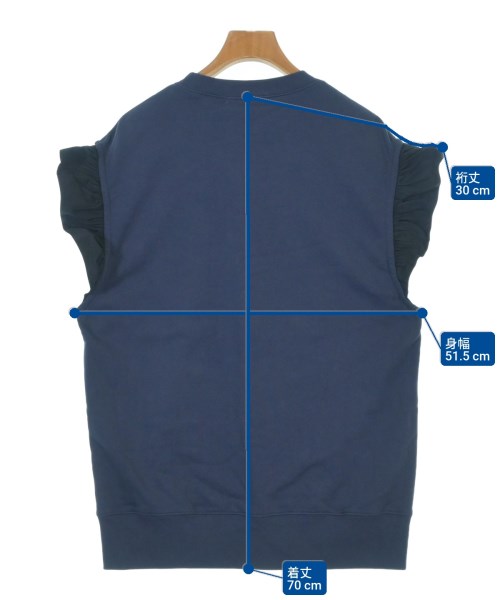 BEAUTY&YOUTH UNITED ARROWS（ビューティーアンドユースユナイテッドアローズ）スウェット 紺 サイズ:F レディース/2200701214050