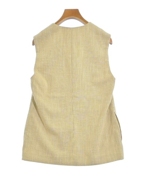 BEAUTY&YOUTH UNITED ARROWS（ビューティーアンドユースユナイテッドアローズ）ノーカラージャケット 黄 サイズ:F レディース/2200700092192