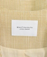 BEAUTY&YOUTH UNITED ARROWS（ビューティーアンドユースユナイテッドアローズ）ノーカラージャケット 黄 サイズ:F レディース/2200700092192