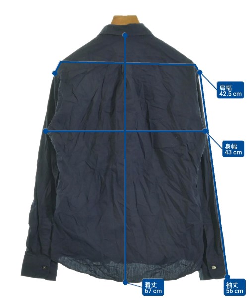 BEAUTY&YOUTH UNITED ARROWS（ビューティーアンドユースユナイテッドアローズ）カジュアルシャツ 紺 サイズ:S レディース/2200701113049