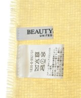 BEAUTY&YOUTH UNITED ARROWS（ビューティーアンドユースユナイテッドアローズ）マフラー 黄 サイズ:- レディース/2200697658173