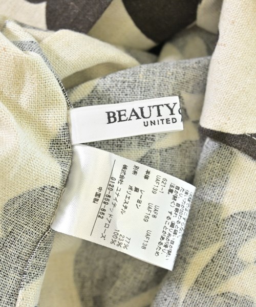 BEAUTY&YOUTH UNITED ARROWS（ビューティーアンドユースユナイテッドアローズ）カジュアルシャツ ベージュ サイズ:F レディース/2200697996060