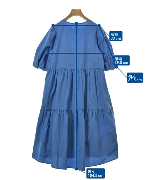 BEAUTY&YOUTH UNITED ARROWS（ビューティーアンドユースユナイテッドアローズ）ワンピース 青 サイズ:-(M位) レディース/2200643366015