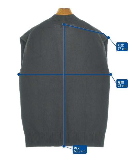 BEAUTY&YOUTH UNITED ARROWS（ビューティーアンドユースユナイテッドアローズ）ベスト グレー サイズ:F レディース/2200650530010