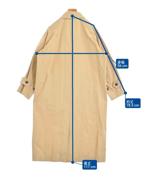 BEAUTY&YOUTH UNITED ARROWS（ビューティーアンドユースユナイテッドアローズ）ステンカラーコート ベージュ サイズ:M レディース/2200655303015