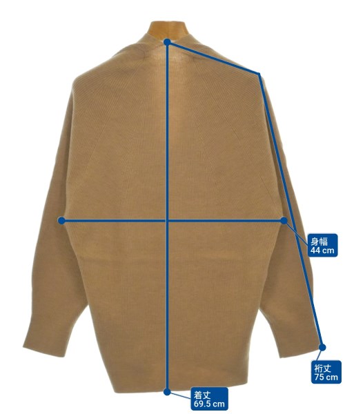 BEAUTY&YOUTH UNITED ARROWS（ビューティーアンドユースユナイテッドアローズ）ニット・セーター ベージュ サイズ:F レディース/2200649943081