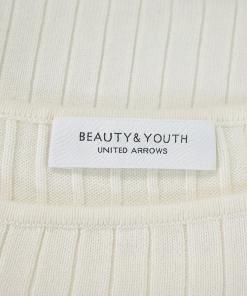 BEAUTY&YOUTH UNITED ARROWS（ビューティーアンドユースユナイテッドアローズ）ニット・セーター 白 サイズ:F レディース/2200655537168