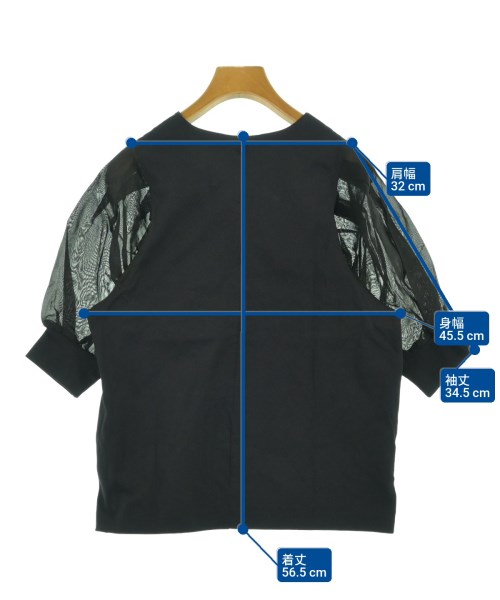 BEAUTY&YOUTH UNITED ARROWS（ビューティーアンドユースユナイテッドアローズ）ブラウス 黒 サイズ:F レディース/2200648212027