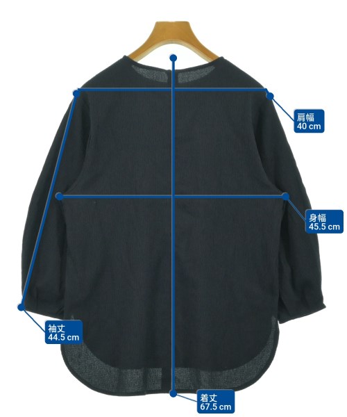 BEAUTY&YOUTH UNITED ARROWS（ビューティーアンドユースユナイテッドアローズ）ブラウス 紺 サイズ:F レディース/2200648212065