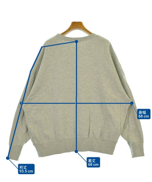 BEAUTY&YOUTH UNITED ARROWS（ビューティーアンドユースユナイテッドアローズ）スウェット グレー サイズ:F レディース/2200646473031