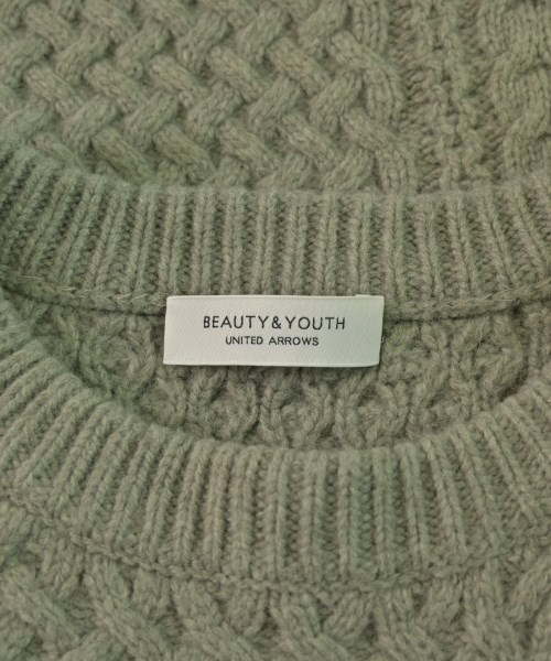 BEAUTY&YOUTH UNITED ARROWS（ビューティーアンドユースユナイテッドアローズ）ニット・セーター カーキ サイズ:-(M位) レディース/2200646473079